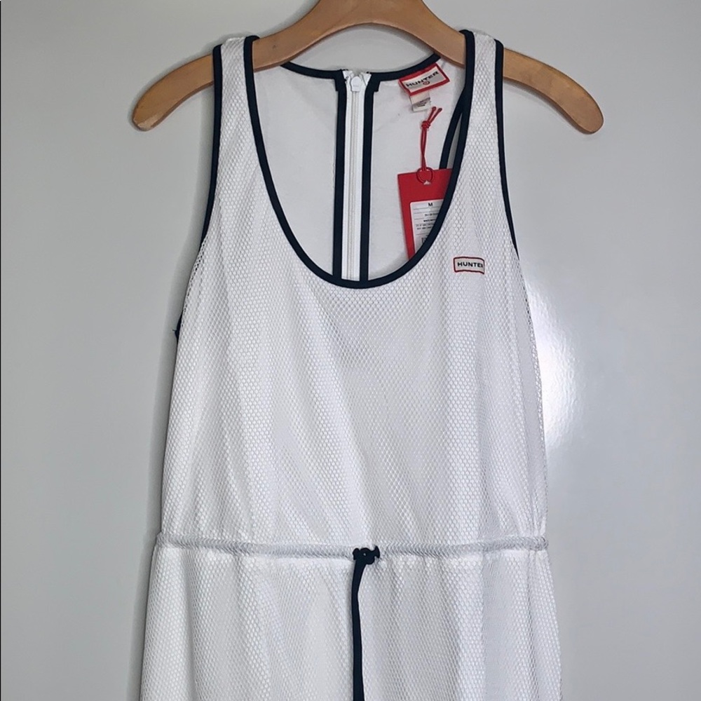NWTs HUNTER x TARGET • White Mesh A-Line Dress - Picture 2 of 8